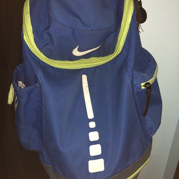blue nike elite backpack